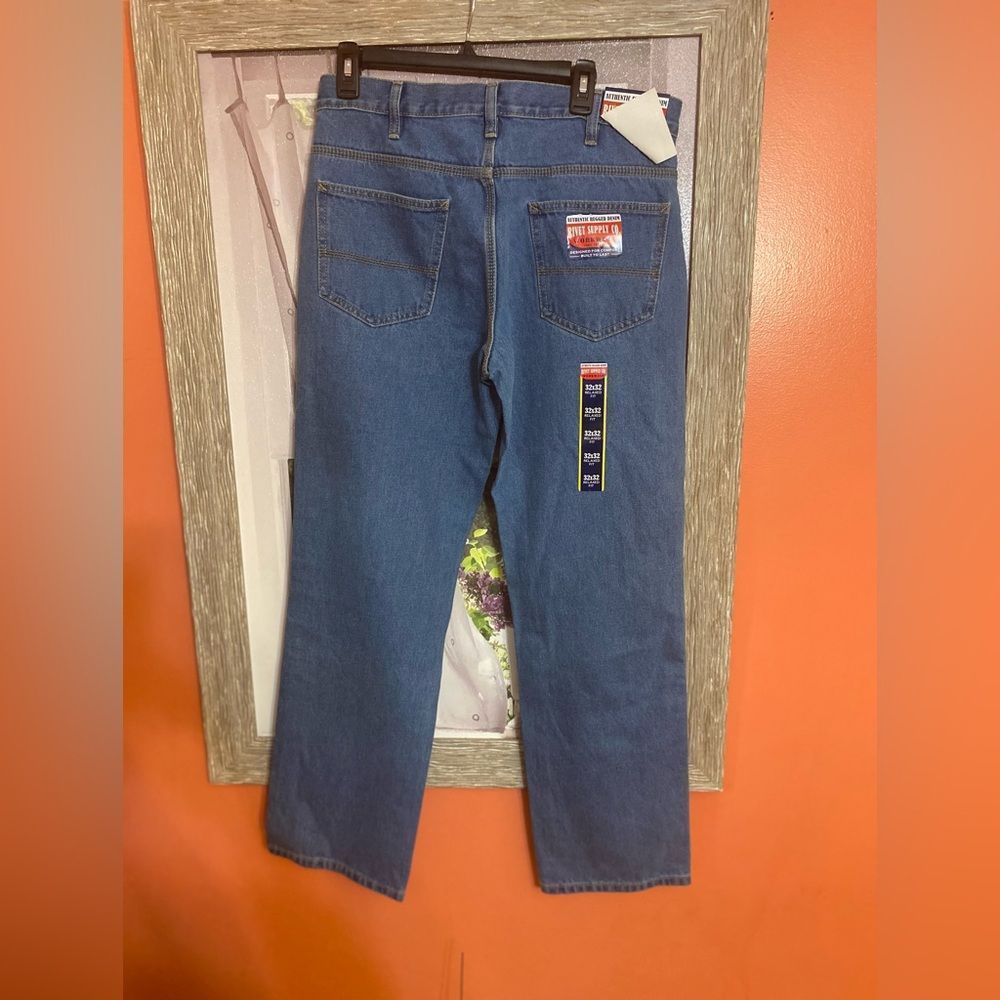 Rivet Workwear Rugged Denim Relaxed Jeans size 32*32 NWT - Picture 2 of 9